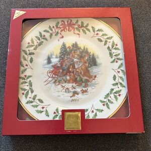 Lennox the annual holiday collector plate 2004 14th in series, with box
